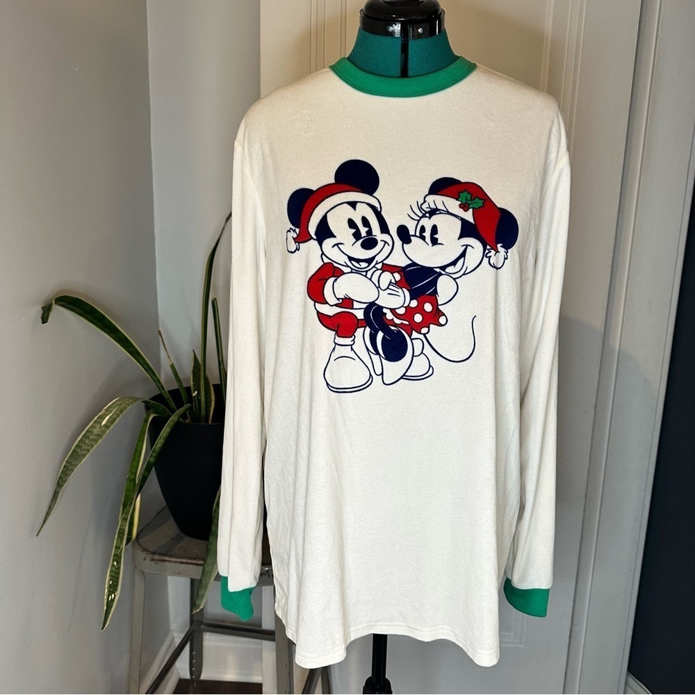Disney Micky & Minnie Cream Polyester Apparel medium